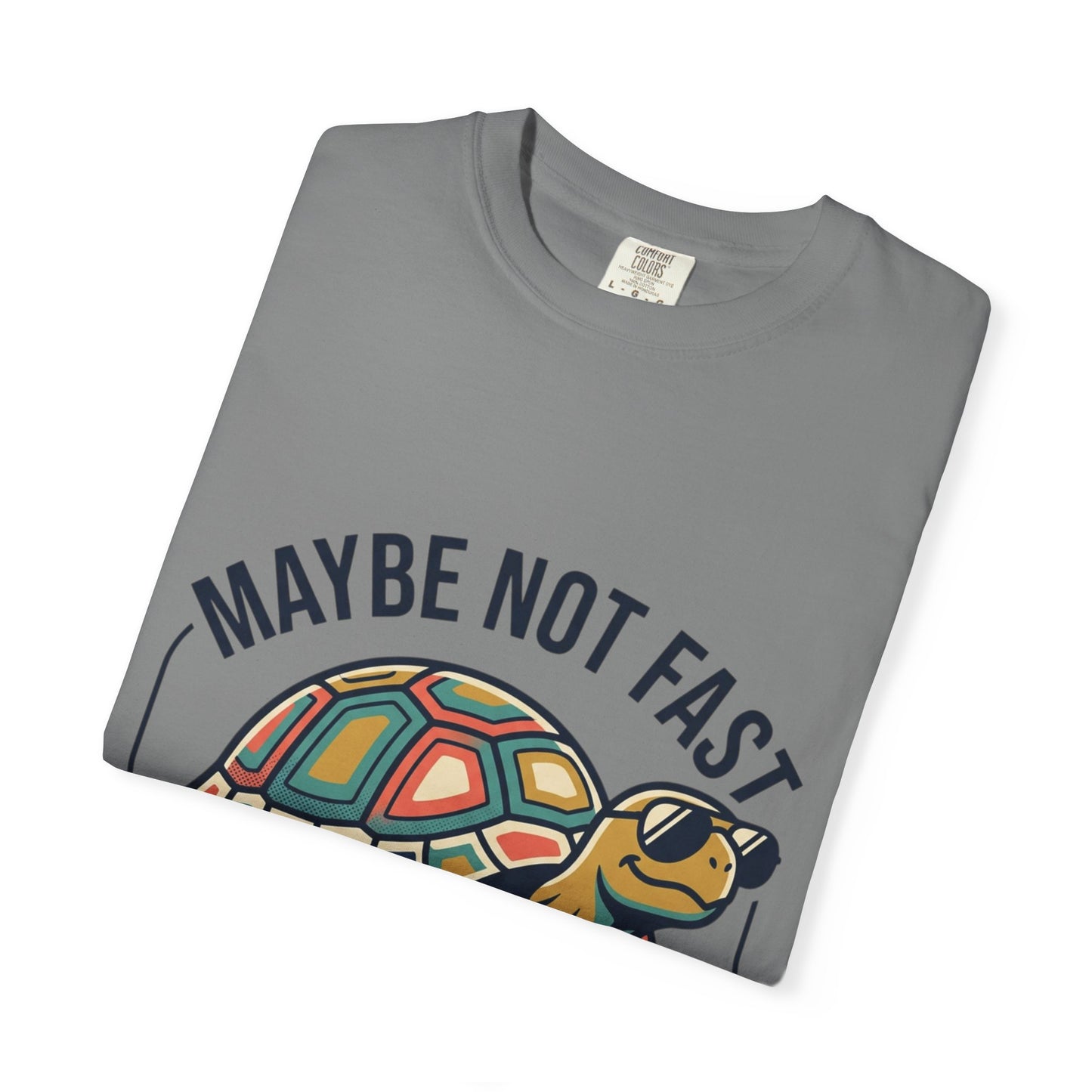 Maybe Not Fast But Furious! Turtle — Funny Retro Graphic Tee