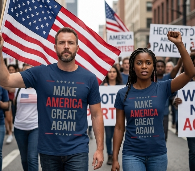 MAGA - Make America Great Again — Retro Graphic Tee