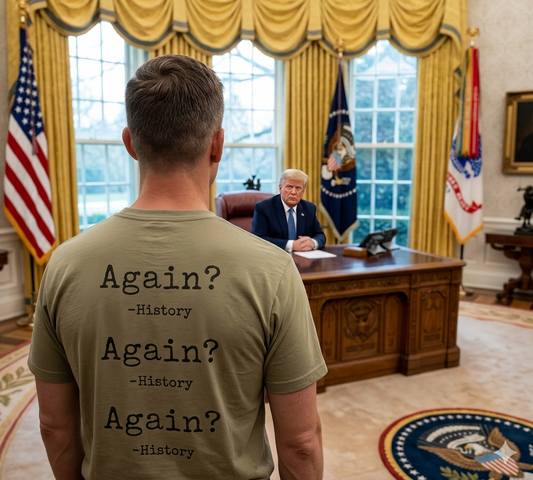 On the Face of Trump — Retro Graphic Tee