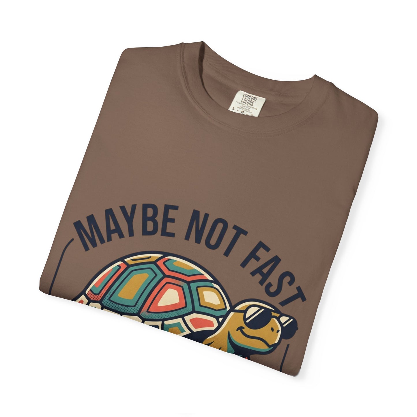 Maybe Not Fast But Furious! Turtle — Funny Retro Graphic Tee