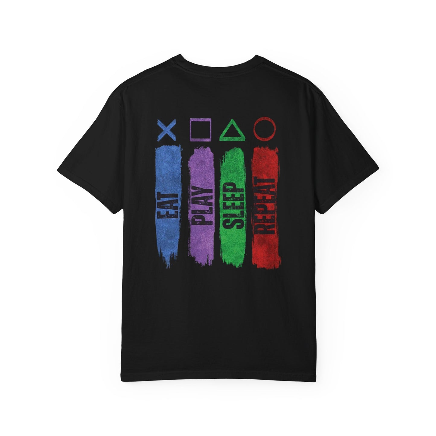 Eat, Play, Sleep, Repeat — Funny Retro Graphic Tee